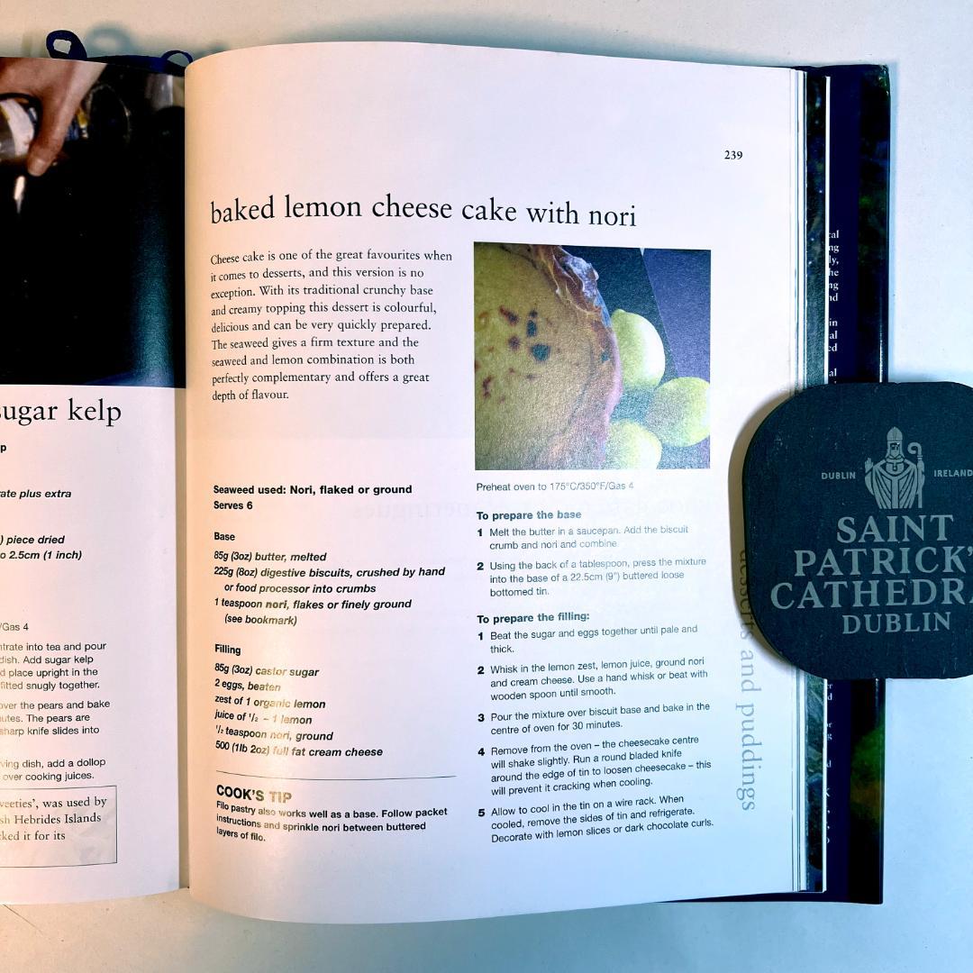 【洋書・料理本】Irish Seaweed Kitchen（海藻料理レシピ集）