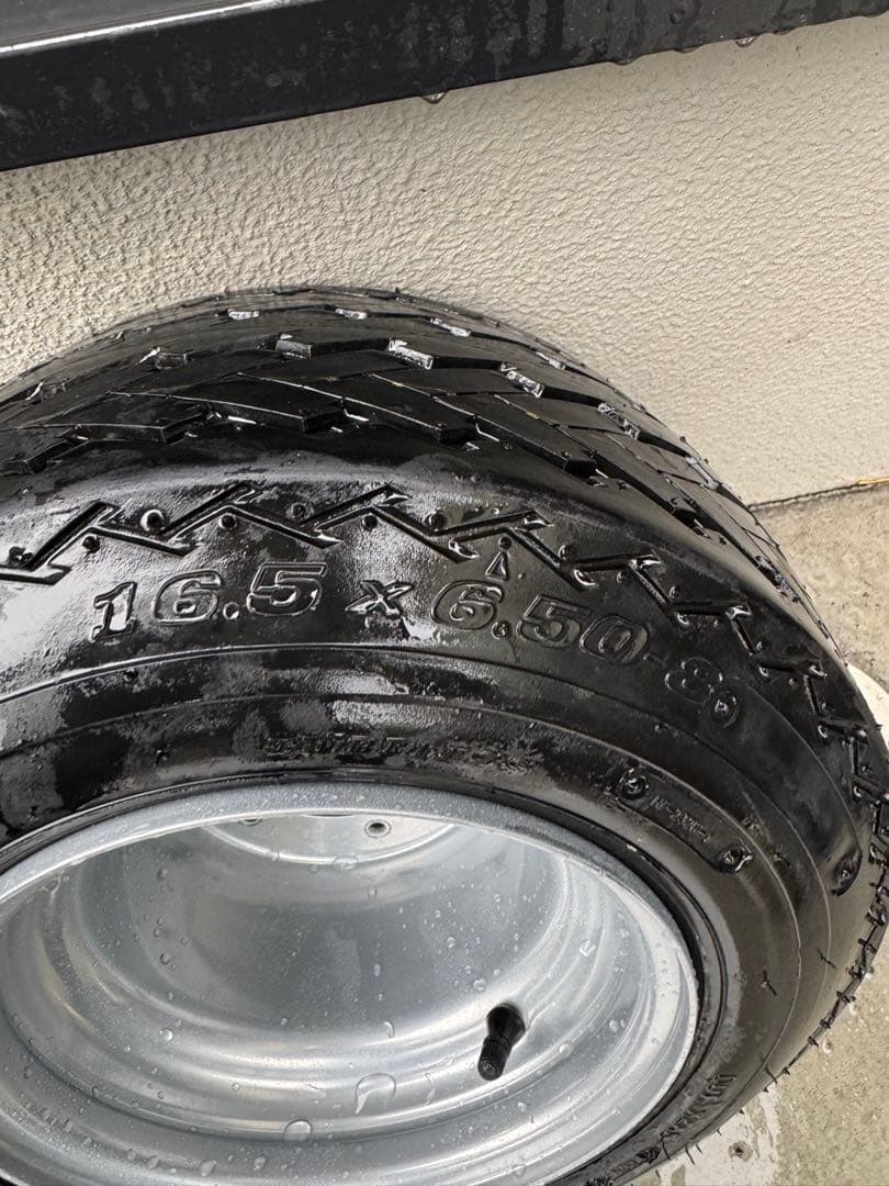 ジャイロキャノピー HVファクトリー ノーマル6穴ワイドホイールタイヤ２本セット