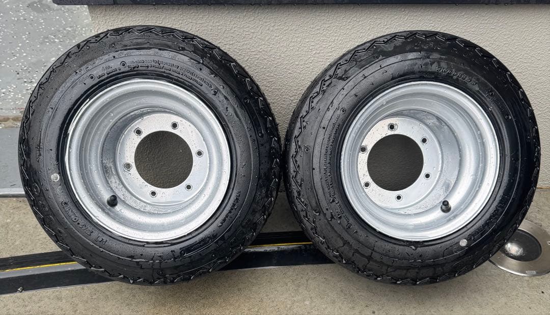 ジャイロキャノピー HVファクトリー ノーマル6穴ワイドホイールタイヤ２本セット