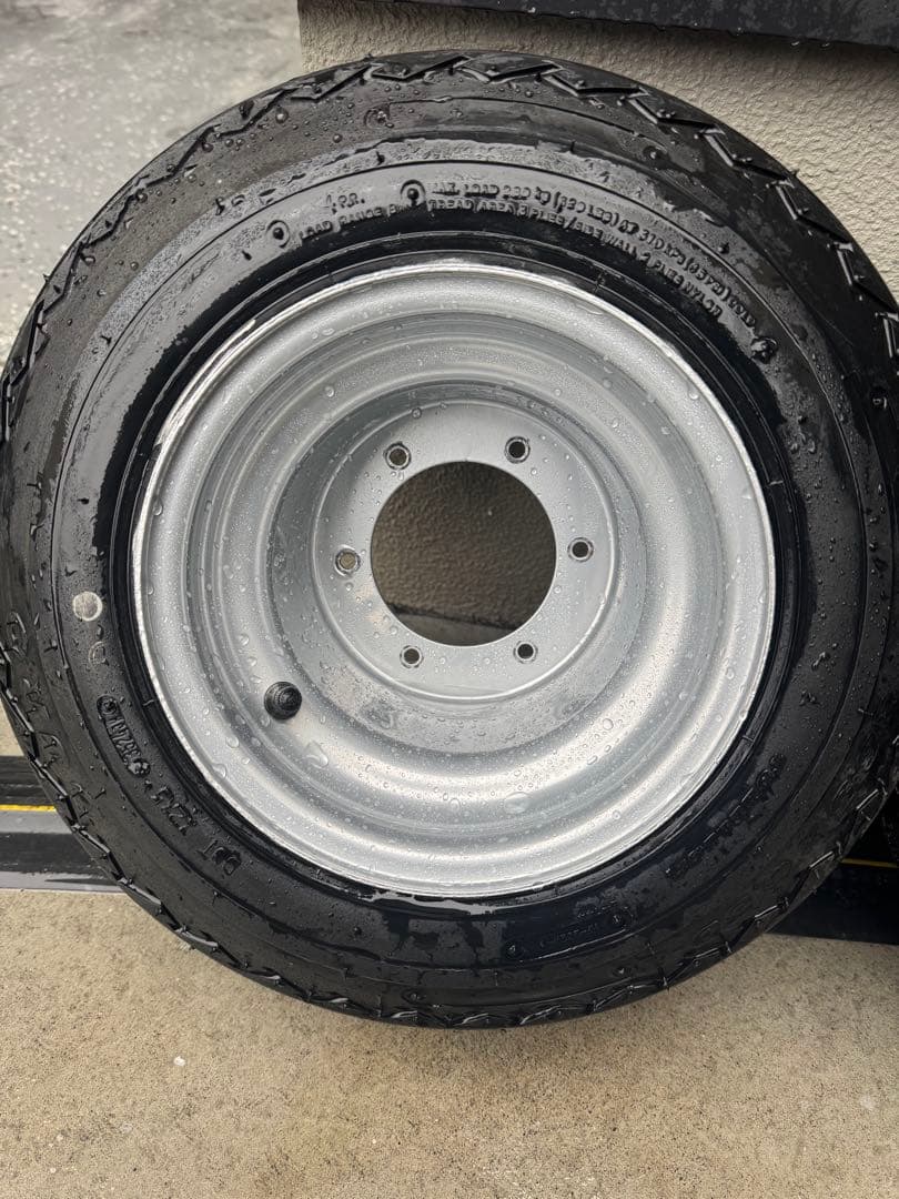 ジャイロキャノピー HVファクトリー ノーマル6穴ワイドホイールタイヤ２本セット