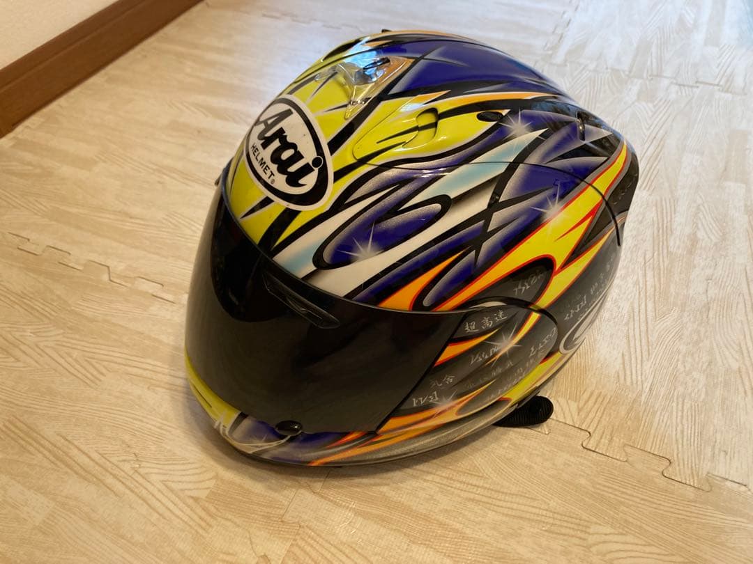 Arai ヘルメットRAPIDE-SR 青山博一
