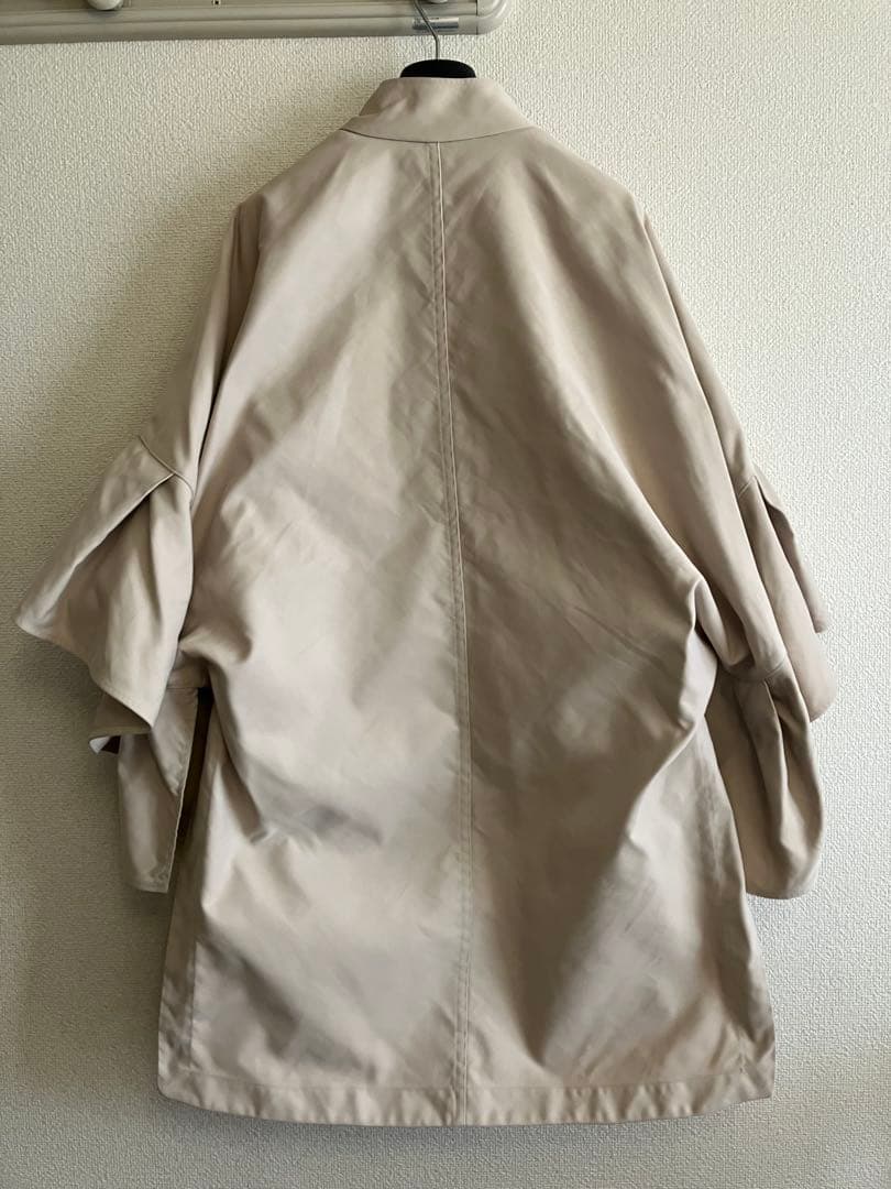 MaxMara フレアスリーブ ポンチョ形コート