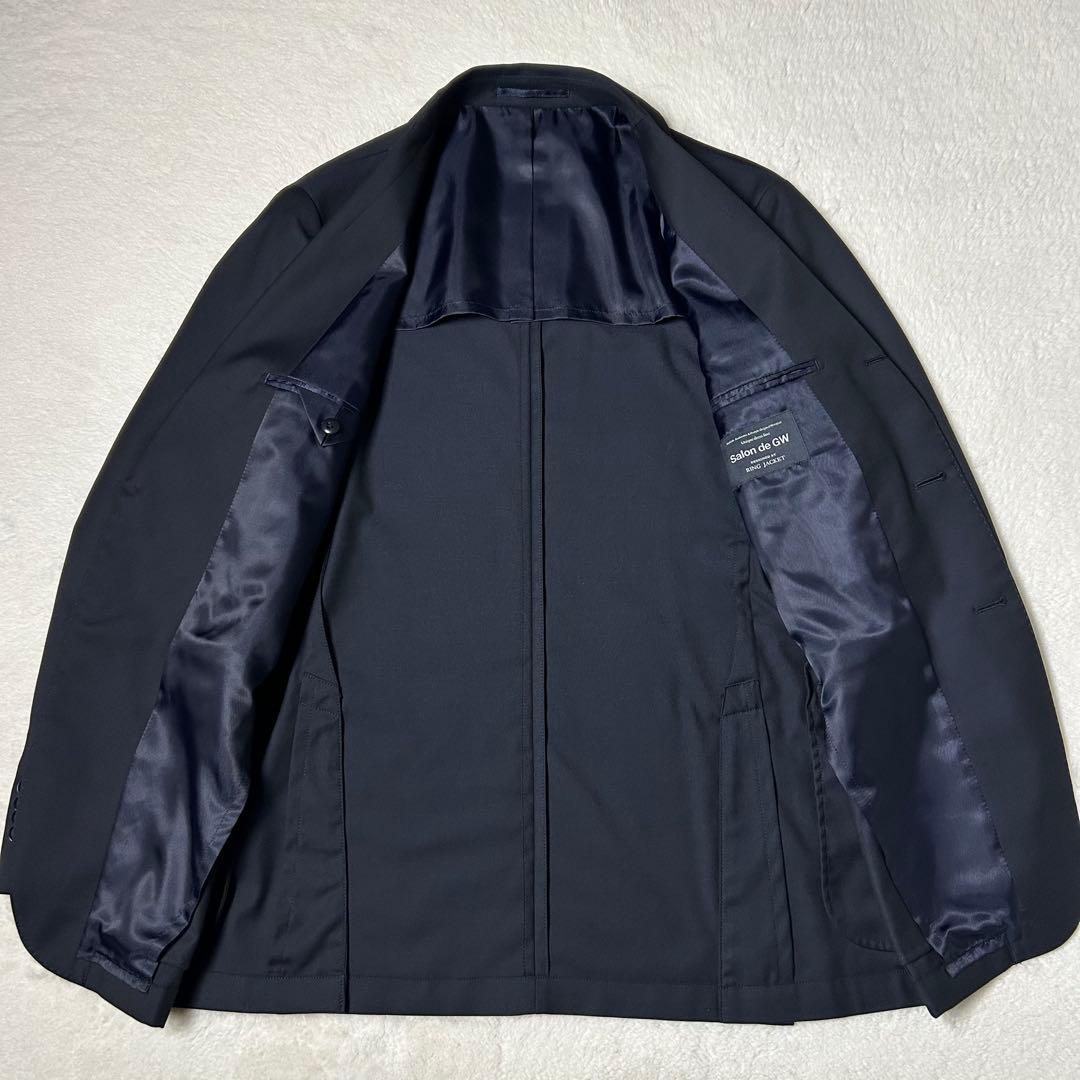 salon de gw サロンドグローバルワーク スーツ セットアップ L 濃紺