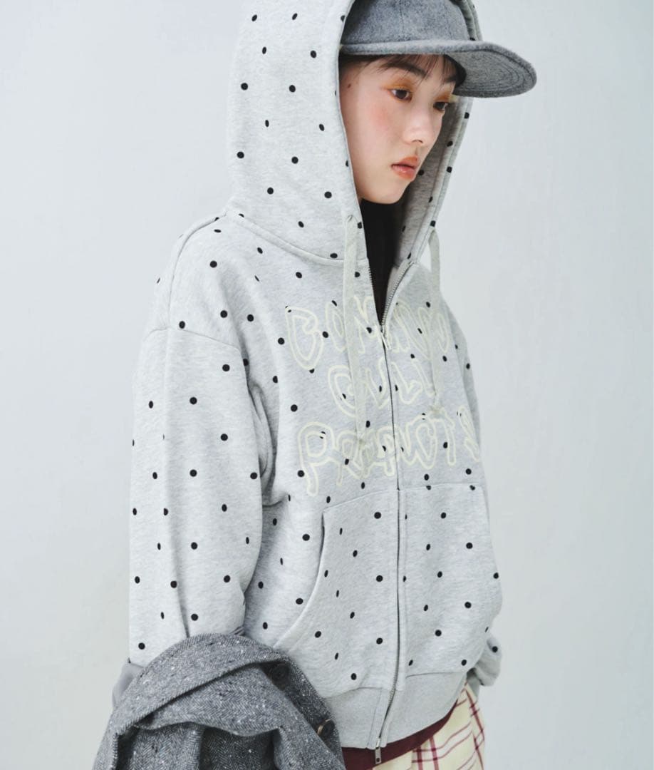 トップス common gull product zip hoodie 26spring