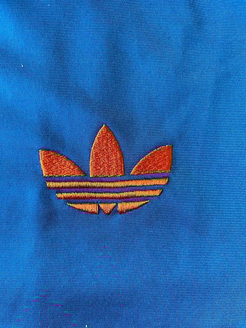 【レアカラー‼️】adidasファイヤーバードトラックジャケット 青オレンジ