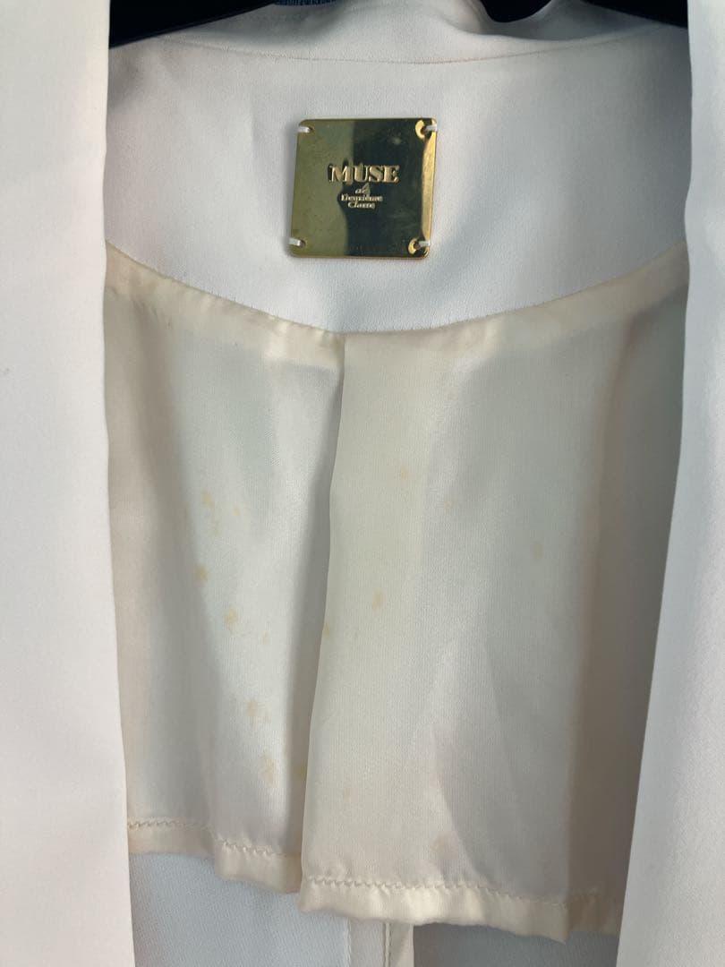 【美品】ミューズ ドゥーズィエム クラス タキシードジャケット38 M