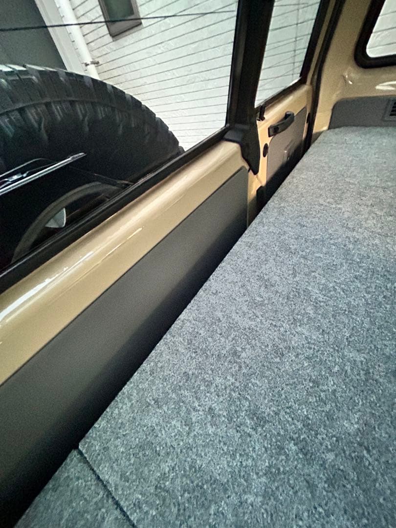 【ハス吉】ランドクルーザー70 木製ベッドキットver3.1