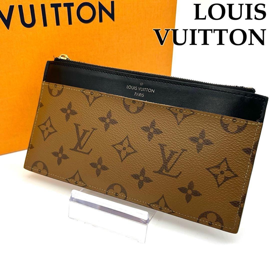 RFID確認済み　極美品　ルイヴィトン　リバース　スリムパース　財布