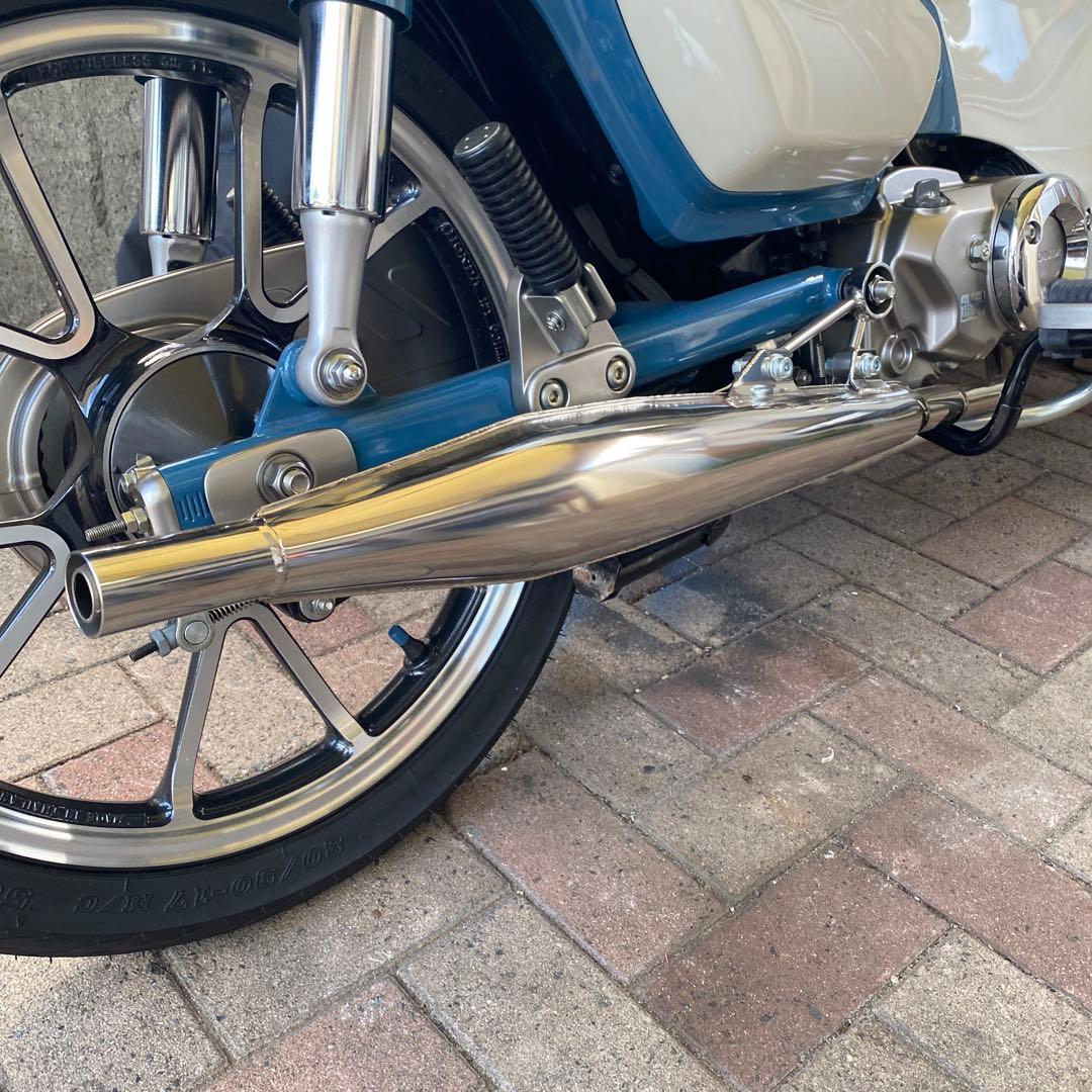 C125キタコクラッシックダウンマフラーJA71