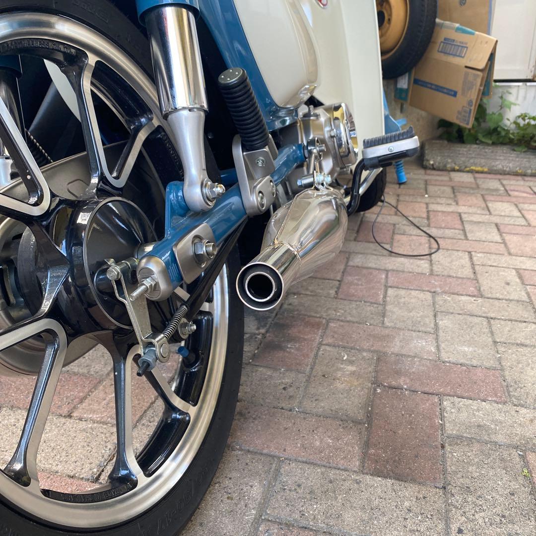 C125キタコクラッシックダウンマフラーJA71