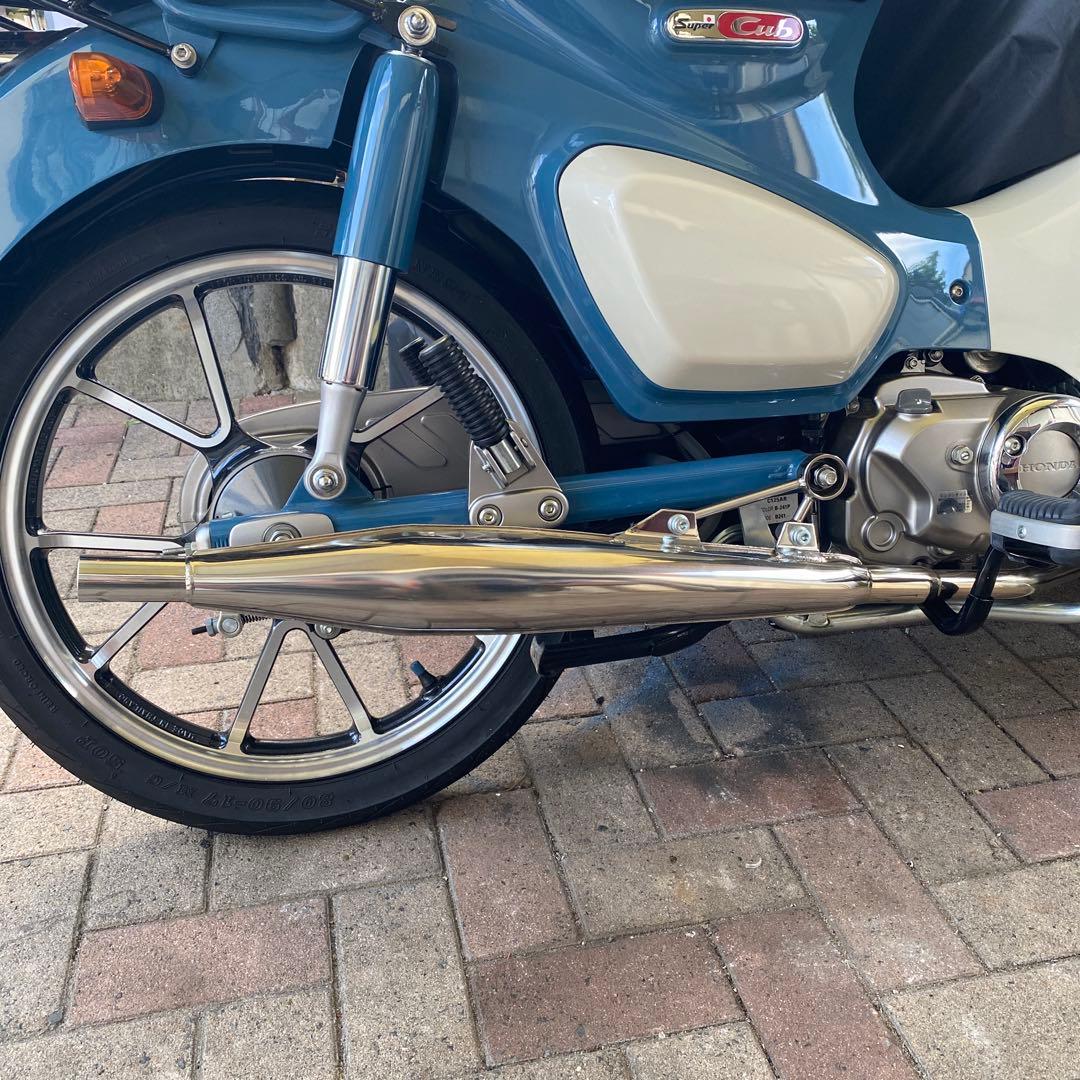 C125キタコクラッシックダウンマフラーJA71