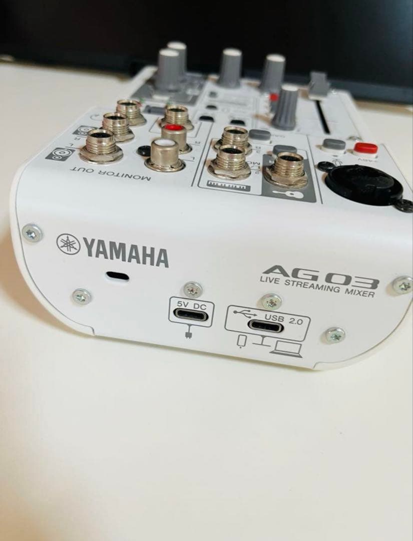 【再出品】Yamaha AG03 MK2 オーディオインターフェイス
