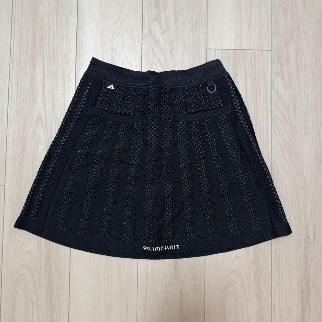 新品 アディダス セットアップ ゴルフ 秋冬 スカート プライムニット 長袖 襟