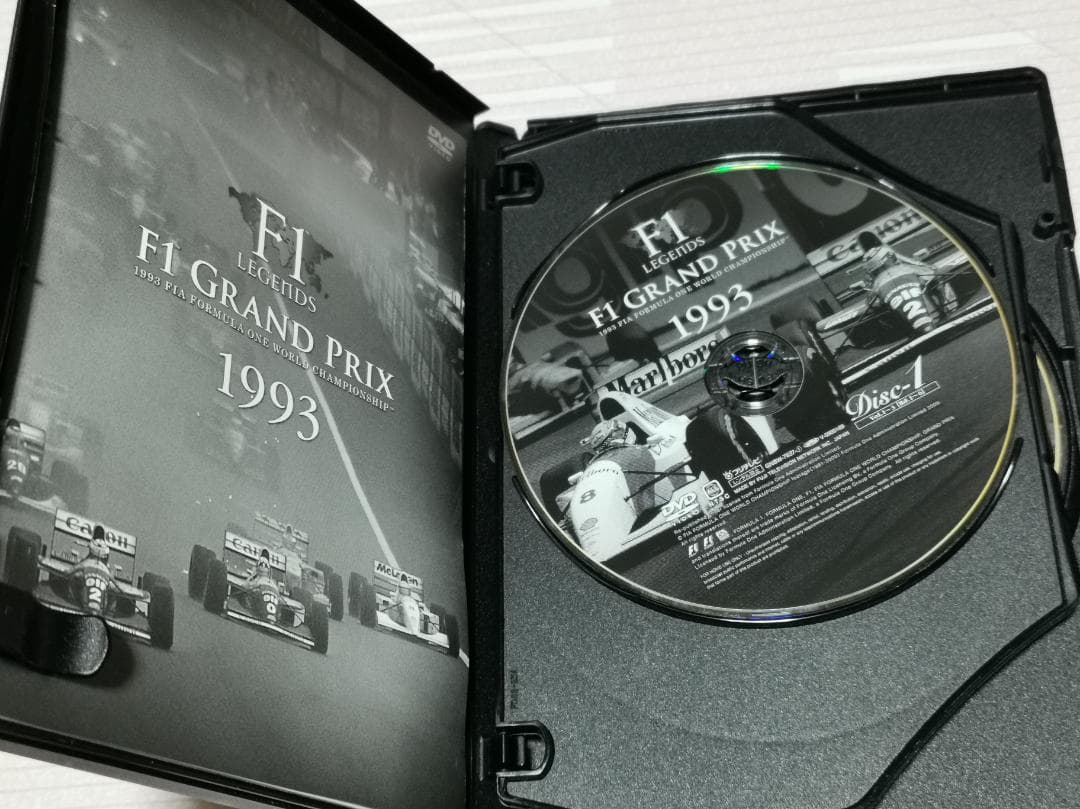 F1 LEGENDS F1 GRAND PRIX 1993 DVD 3枚組