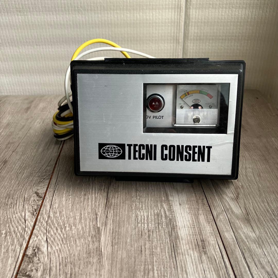 E壁【希少・当時物】TECNI CONSENT テクニコンセント カー電源