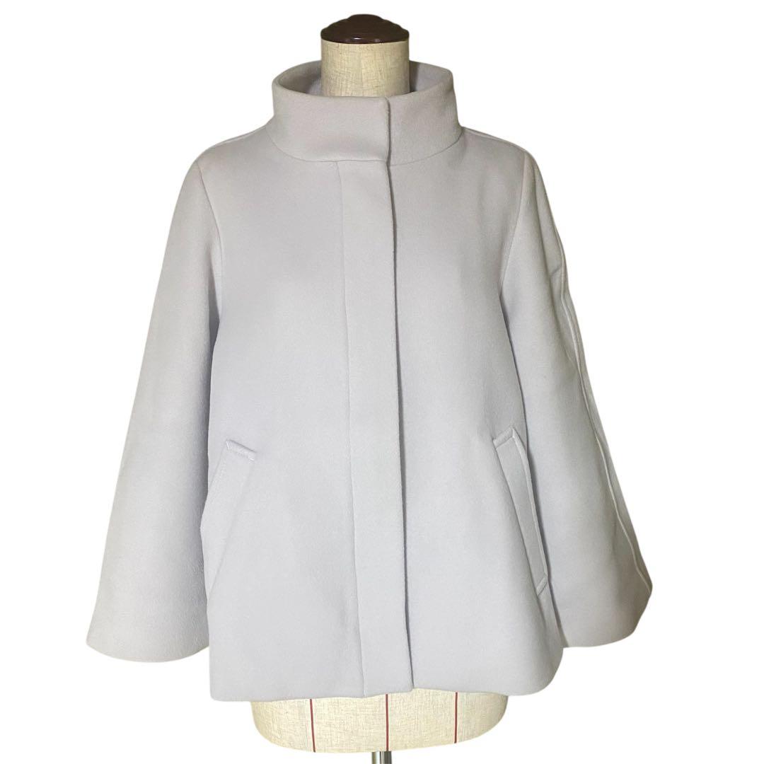 美品✨アルアバイル ビーバースタンドショートコート S ショート丈 22AW