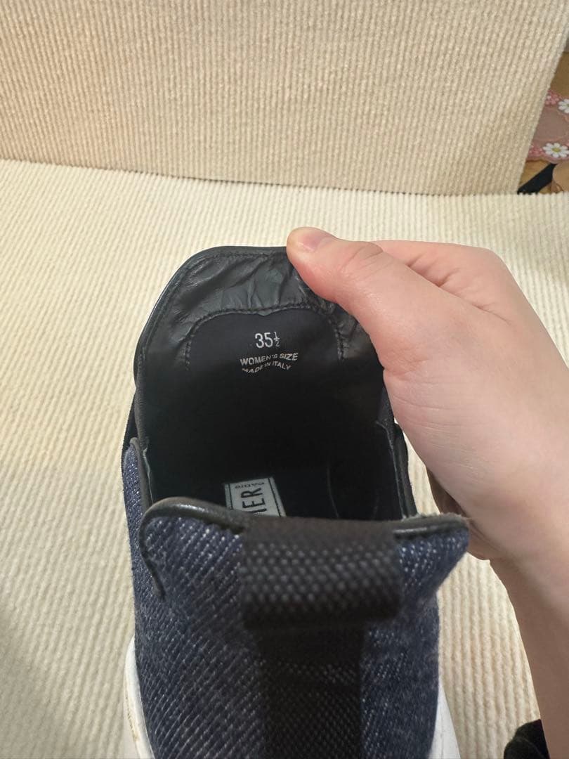 ロジェ ヴィヴィエ デニム スニーカー ビジュー 35.5 22.5cm 美品