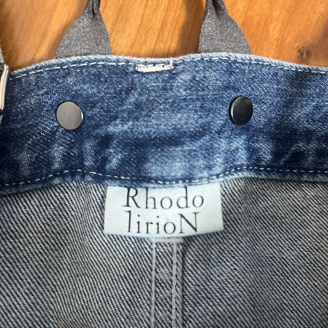 Rhodo lirion デニムサロペット O/S