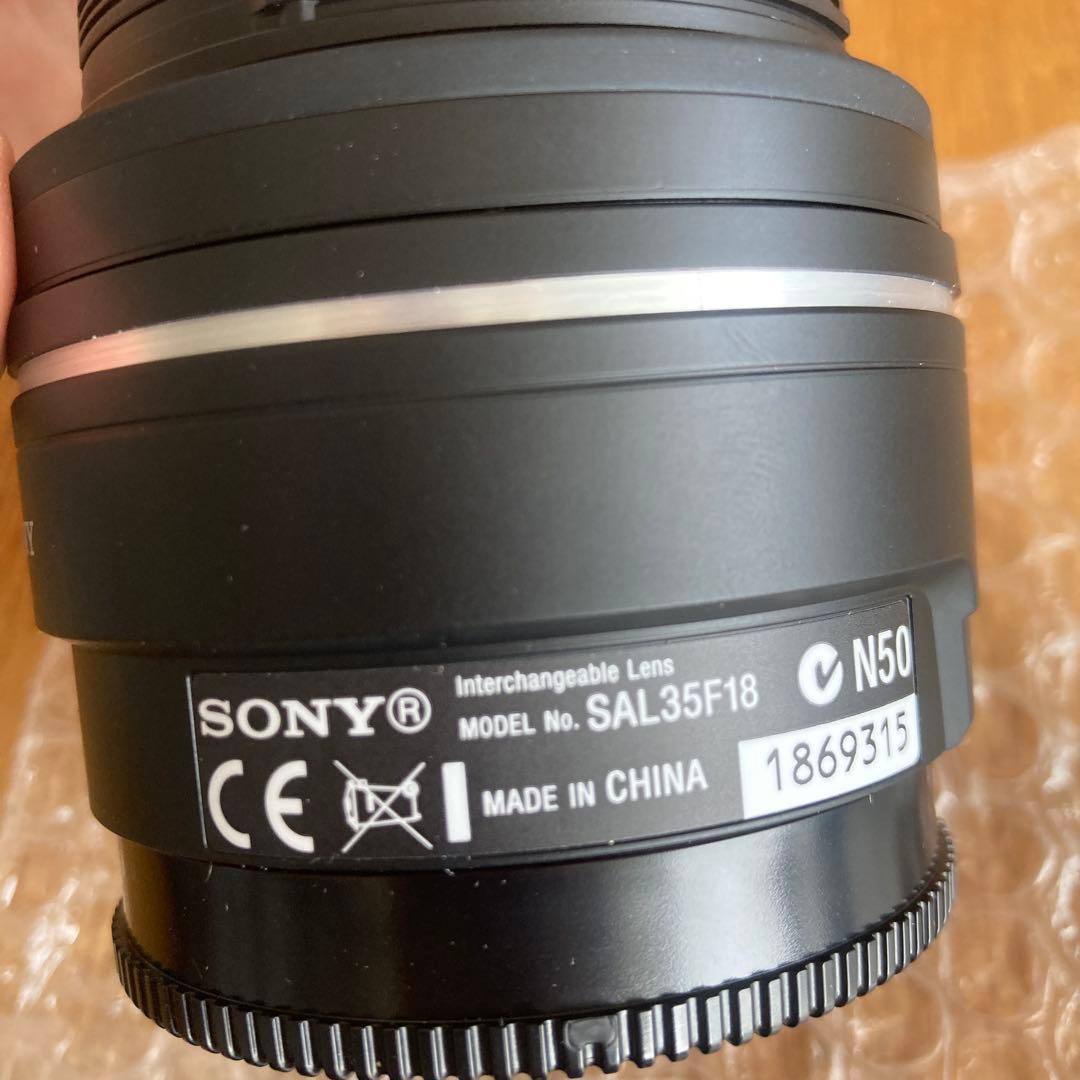 SONY DT35mm F1.8 SAM Aマウント レンズ　未使用品