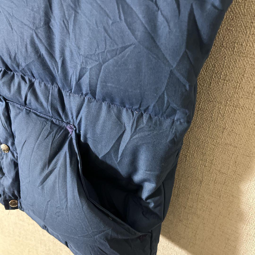 70s THE NORTH FACE ノースフェイス 茶タグ ダウンベスト.