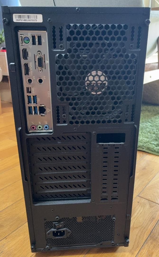 デスクトップ BTO ミドルタワー i7-10700K 3.80GHz 16G