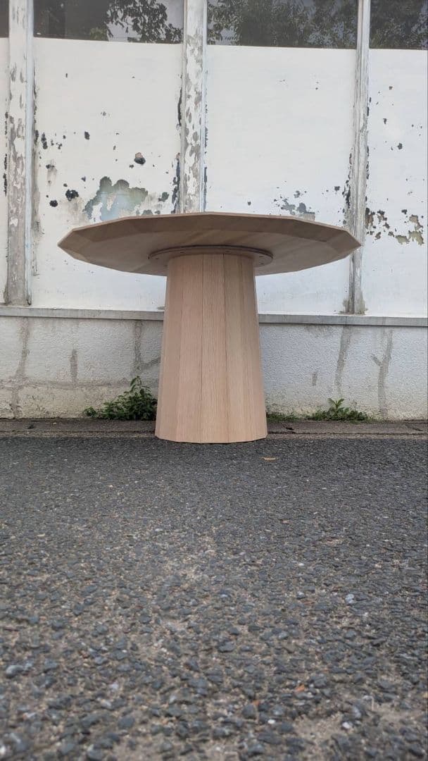 カリモク KNS カラーウッドプレーン ミディアム ラウンドテーブル　M2736