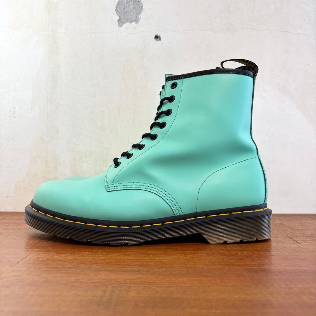極美品　ドクターマーチン　8ホール　ペパーミントグリーン　28.0センチ