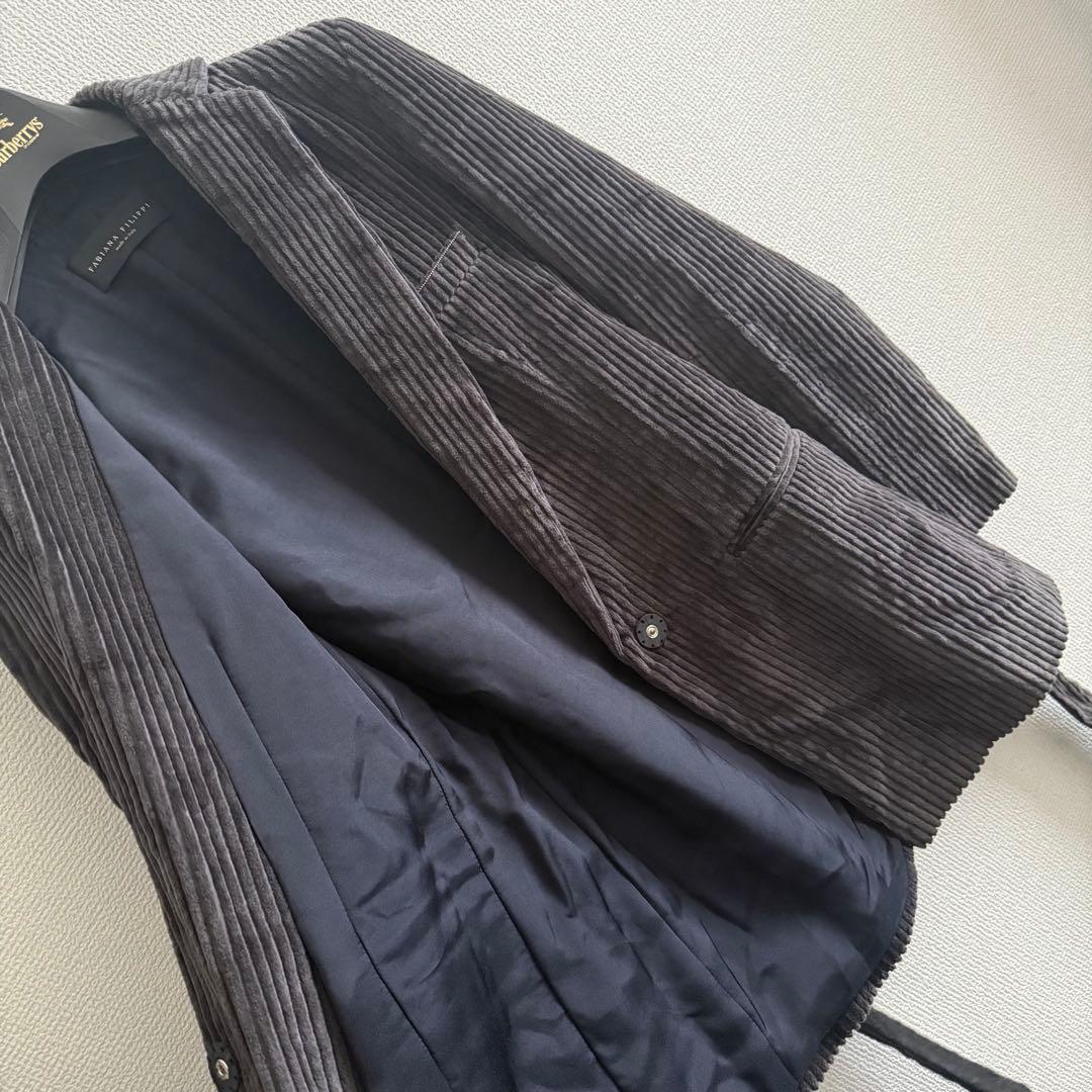 モニーレ装飾 美品 FABIANA FILIPPI コーデュロイジャケット 38