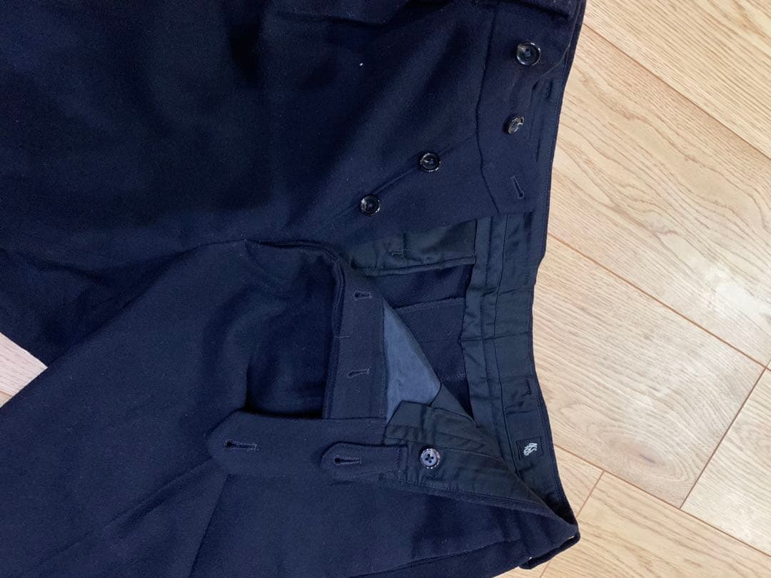 キャプテンサンシャイン　ウールカシミアスラックスパンツ