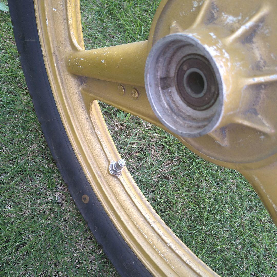 ns50f　純正　FRホイール　チューブレス化