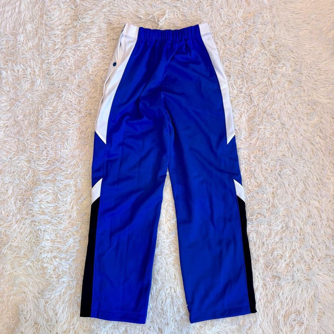 【くまごろー様90s 新品 希少】コンバース ジャージ スナップボタン L 青