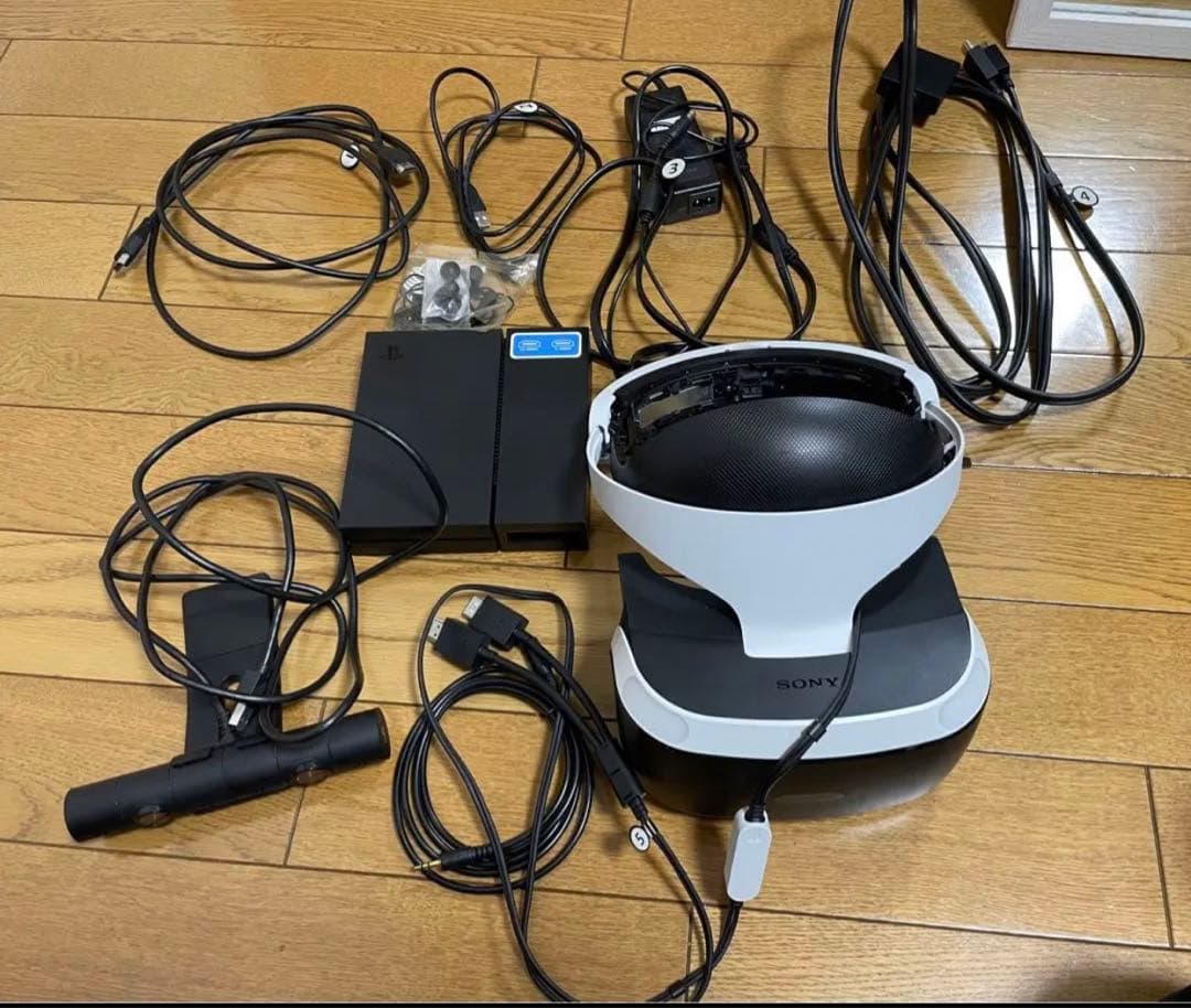 ps4本体、psvr、ソフト