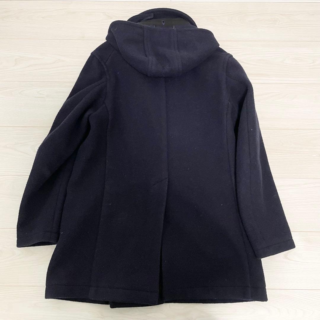 人気✨DANTON ウールモッサ コート　フーディー　38 別注品　くるみ釦