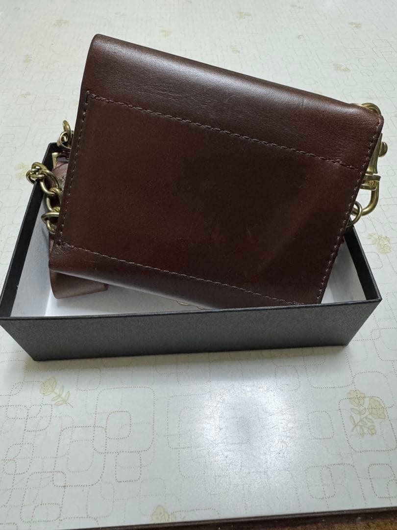 Perfecto by Schott トラッカーウォレット ブラウン