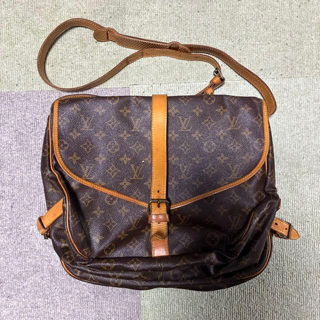 廃盤　ルイ・ヴィトン　モノグラム ソミュール　35 ショルダーバッグ