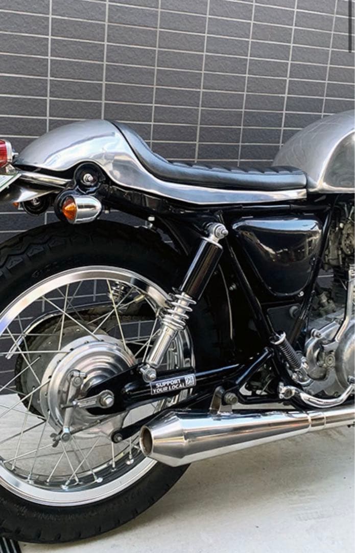 MDI 2％erハーフカバークラシカルリアショックSR400/500用