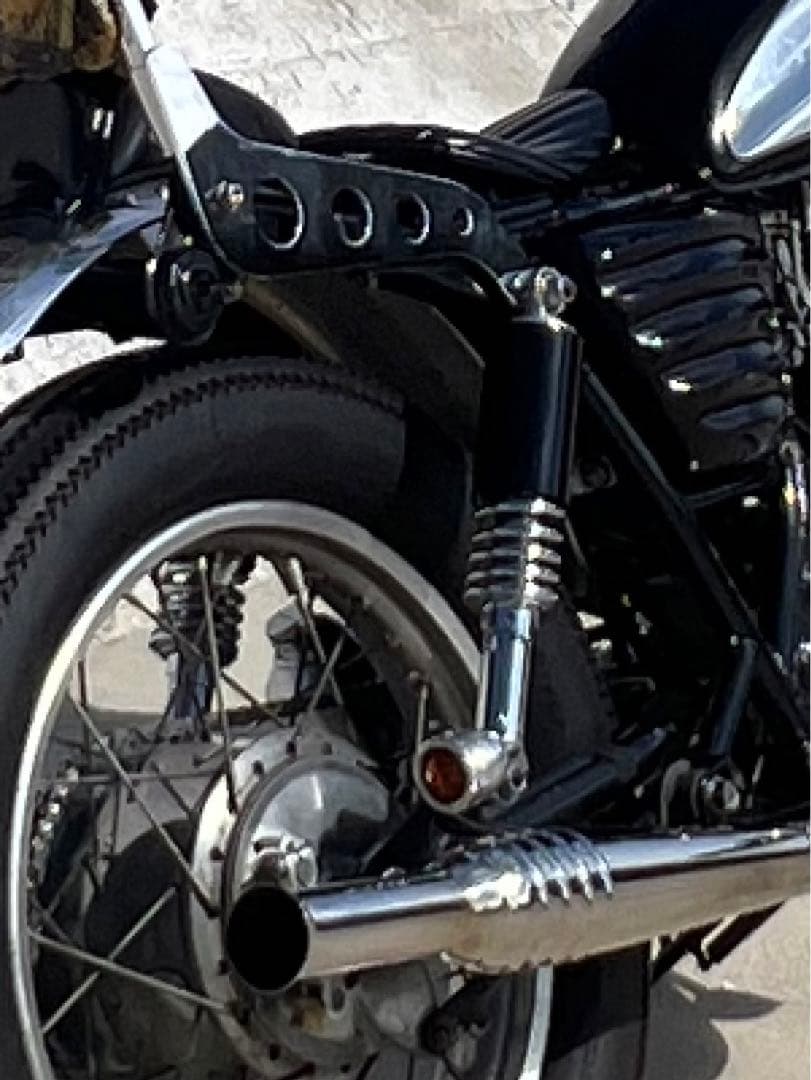 MDI 2％erハーフカバークラシカルリアショックSR400/500用