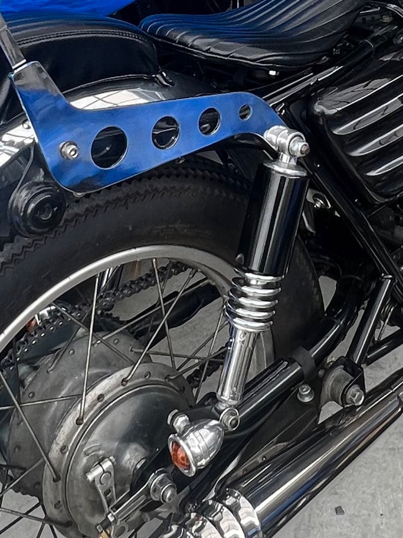 MDI 2％erハーフカバークラシカルリアショックSR400/500用