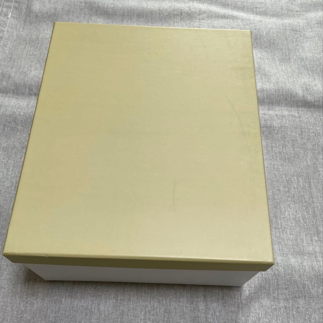 和装用バッグ　厚底草履のセット　ゴールド　成人式　振袖