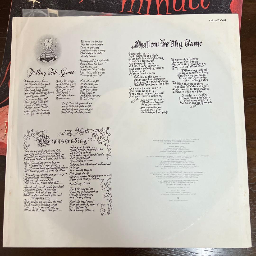 洋楽 one hot minute the redhot chilli peppers