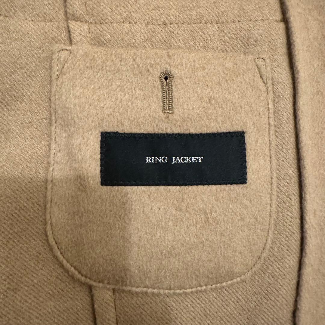 極上 RING JACKET キャメル ジャケット 50
