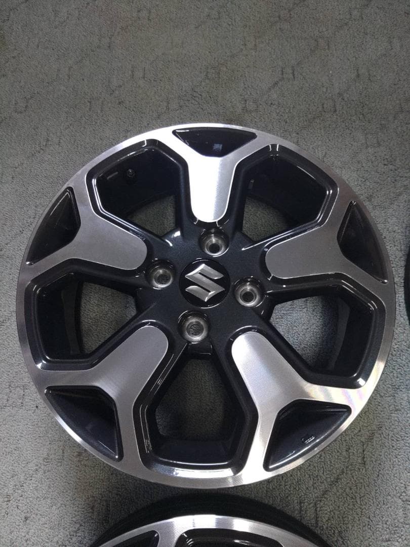 ☆【美品】　スズキ ハスラー　新車外し　純正アルミホイール ばら売りしません！☆