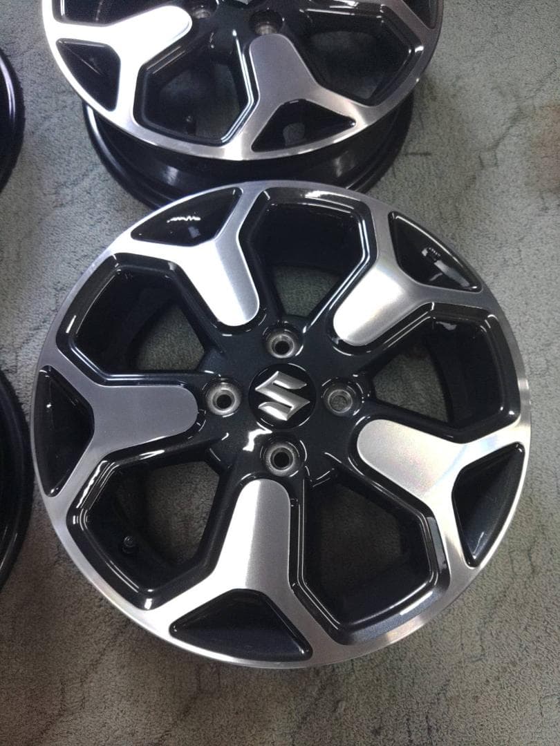 ☆【美品】　スズキ ハスラー　新車外し　純正アルミホイール ばら売りしません！☆