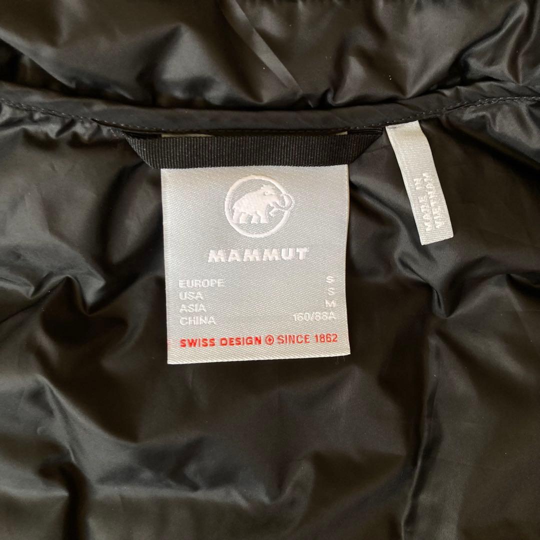 MAMMUTダウンベスト　黒　Ｍサイズ　新品　タグ付き