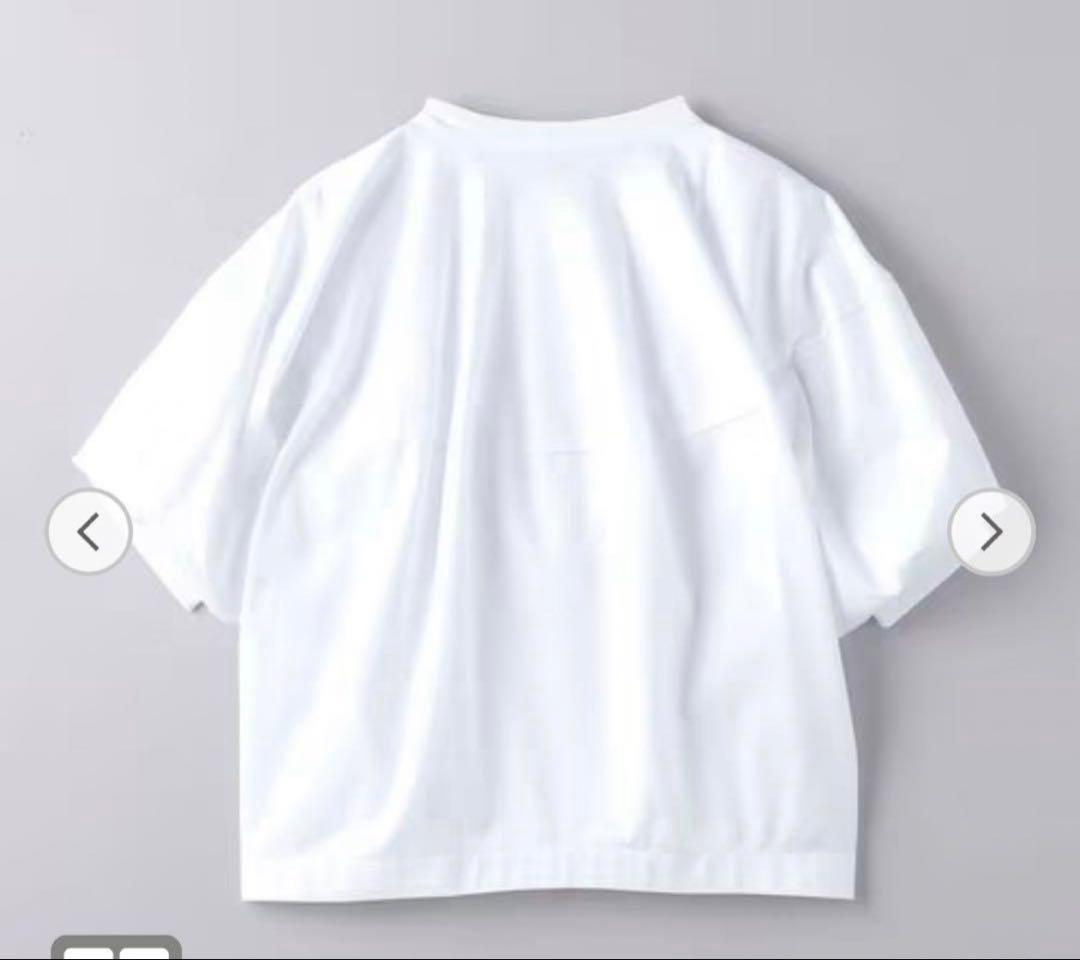 sacai サカイ パフスリーブTシャツ ホワイト 未使用に近い サイズ3