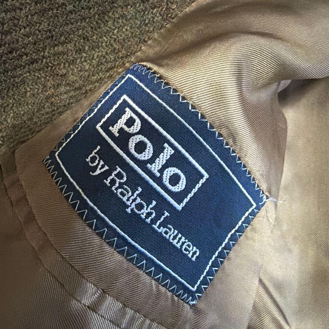 Z*1様 80s Italy製　ポロバイラルフローレン　チェック　ツイード　ブラ