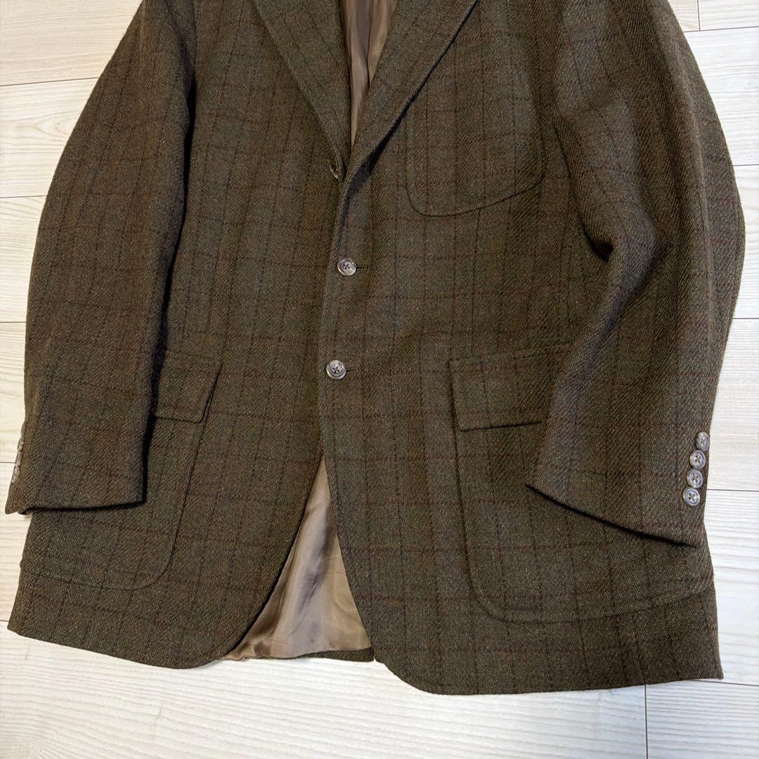 Z*1様 80s Italy製　ポロバイラルフローレン　チェック　ツイード　ブラ