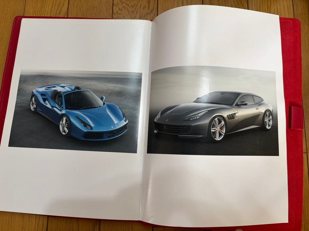 Ferrari 公式オーナーブック レザーカバー付 非売品