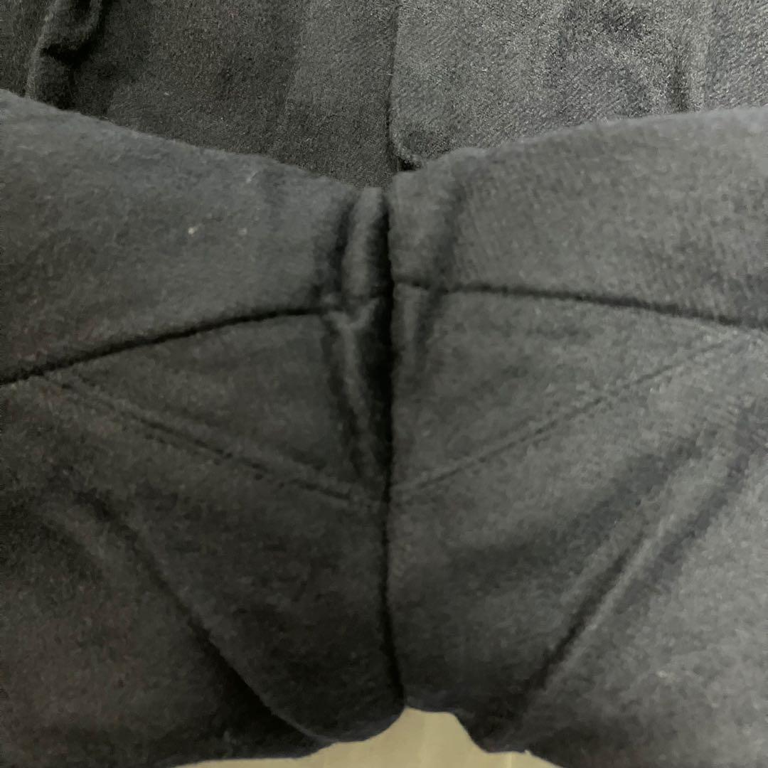 50'sフランス軍 国境警備隊 ウール パンツ (ネイビー×イエロー) 実物