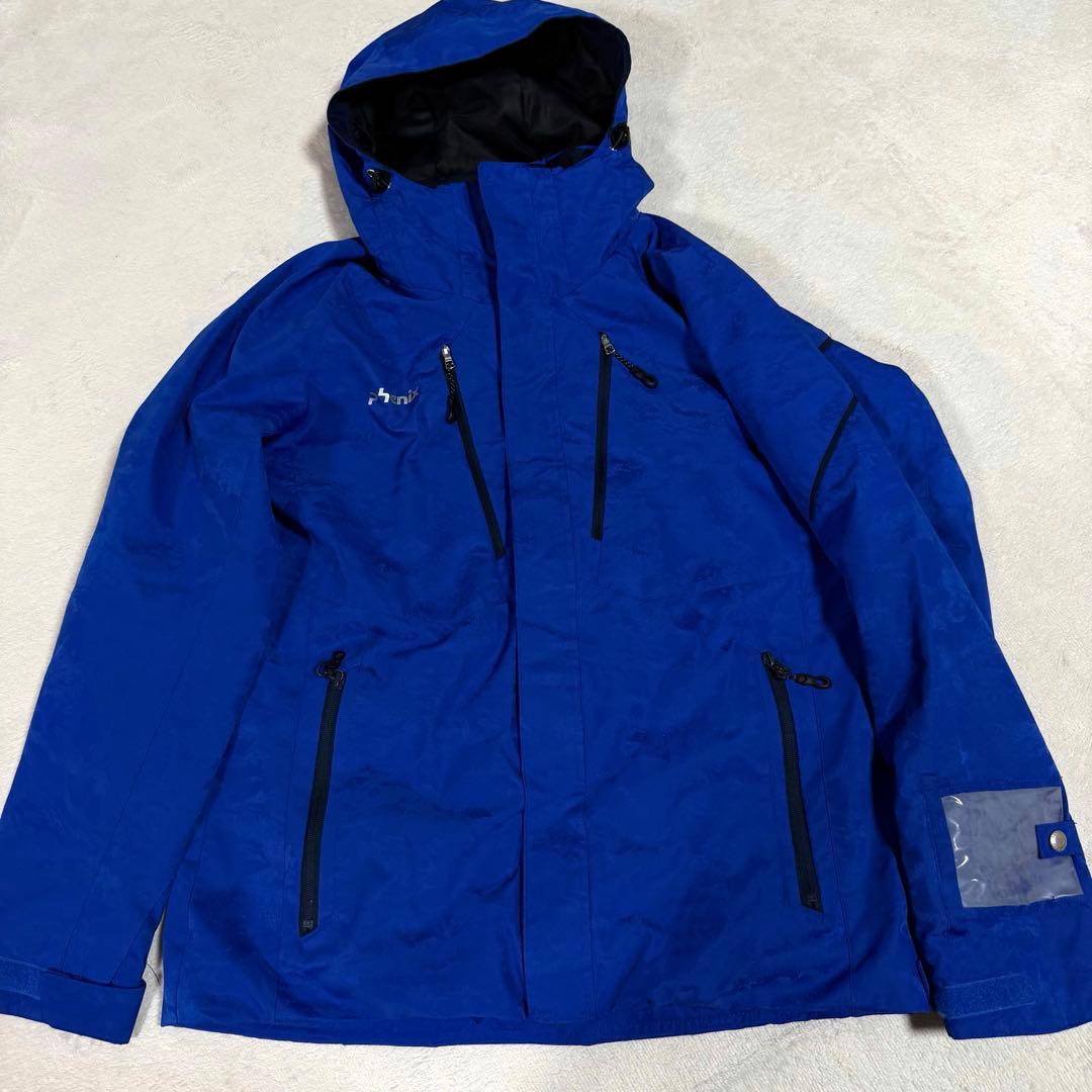 Phenix★フェニックス スキーウェア　セットアップ 上下 メンズL 青　紺